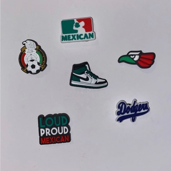 Croc charms Mexico set - Picture 1 of 1